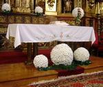 flores boda en Iglesia de Villaralbo